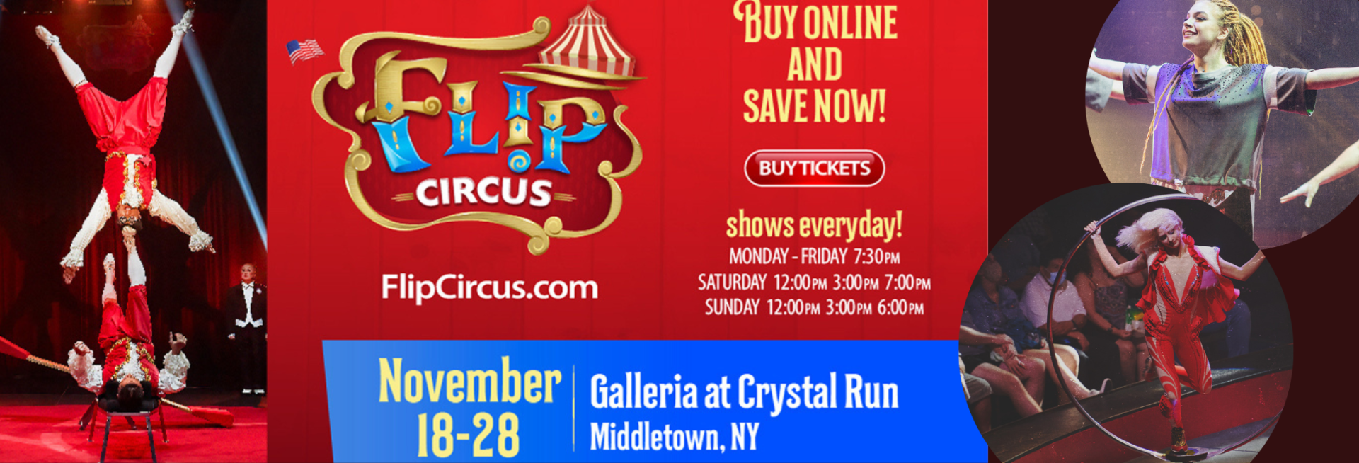 Flip Circus at Galleria at Crystal Run - Galleria at Crystal Run