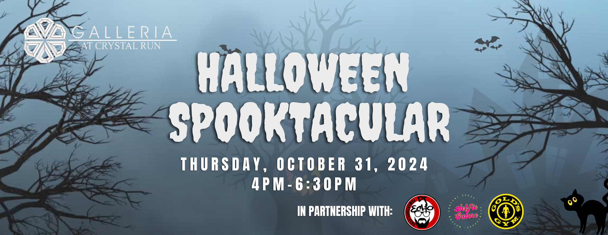 Halloween Spooktacular 2024 2133 x 827 px