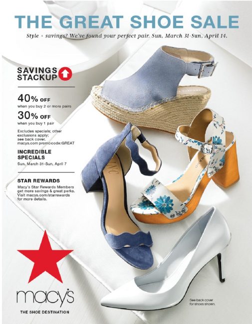 Macy's Great Shoe Sale Galleria at Crystal Run