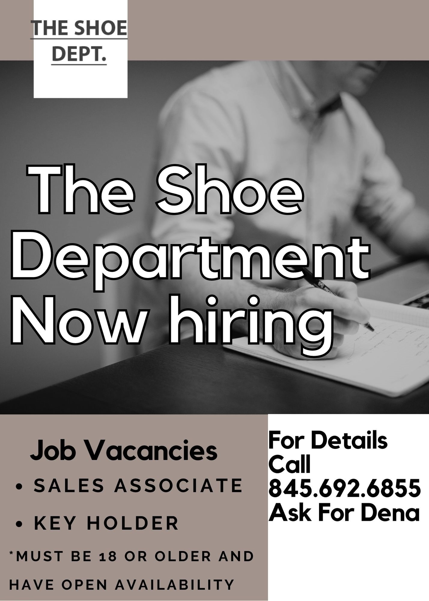 shoe department sales