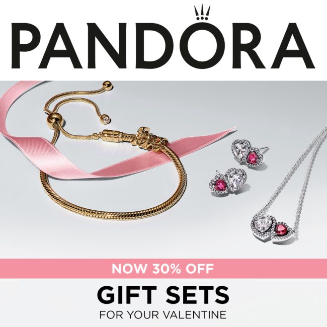 Pandora Campaign 166 Save 30 OFF on Gift Sets EN 1080x1080 1